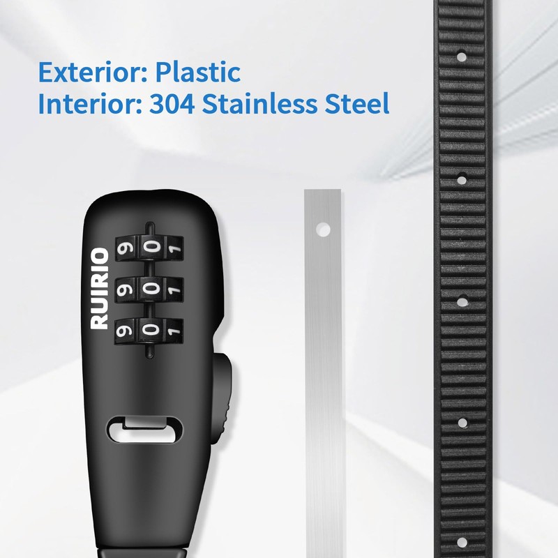 Zip Tie Lock Adjustable Cable Lock for Bicycle, Kids Bike,