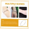 GRIRIW Minimalist Thai Silver Bracelet Thin Bangle Women's Jewelry Bangle