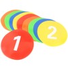 10 Pcs Football Training Equipment Signs Discs Signs Disc Markers