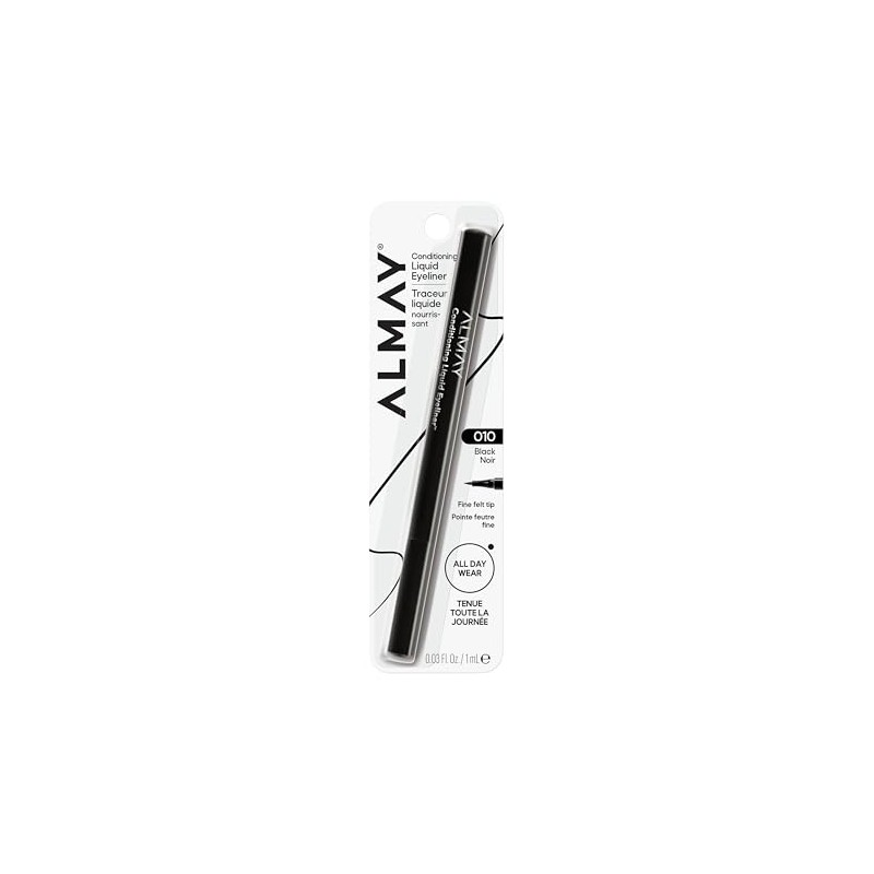 Almay Delineador Líquido Conditioning Liquid Eyeliner Tono: Black