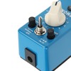 Digital Chip Effect Pedal Metal Blue Guitar Transpose Effects Pedals