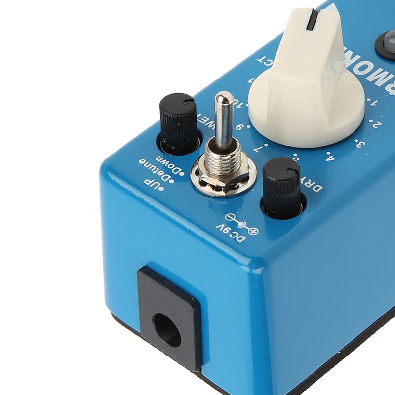 Digital Chip Effect Pedal Metal Blue Guitar Transpose Effects Pedals