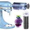 Shaved Ice Attachment for Kitchen aid Stand Mixer, Snow Cone