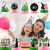 9PCS Witch Theme Party Decorations – Pink and Green Birthday