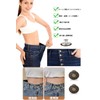 YFFSFDC Button Jeans Denim Replacement Remake 0.7 inch (17 mm)
