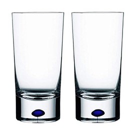 Orrefors Intermezzo Blue Tumbler (Set of Two)