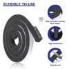 BOJACK Adhesive Foam Weather Stripping, Foam Weather Stripping Foam Stripe