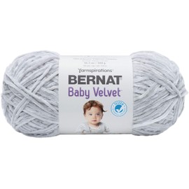 Bernat Baby Velvet Yarn, Misty Gray