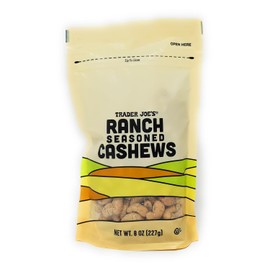 Trader Joe's Ranch Seasoned Cashews ~ PACK of 2