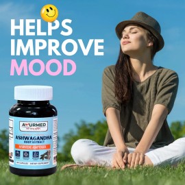 AYURMED Apollo Ayurveda ASHWAGANDHA AYURVEDIC ADAPTOGEN - 100 CAPSULES