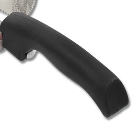 WALDHAUSEN Federstriegel 6-fach, Edelstahl, schwarz, schwarz