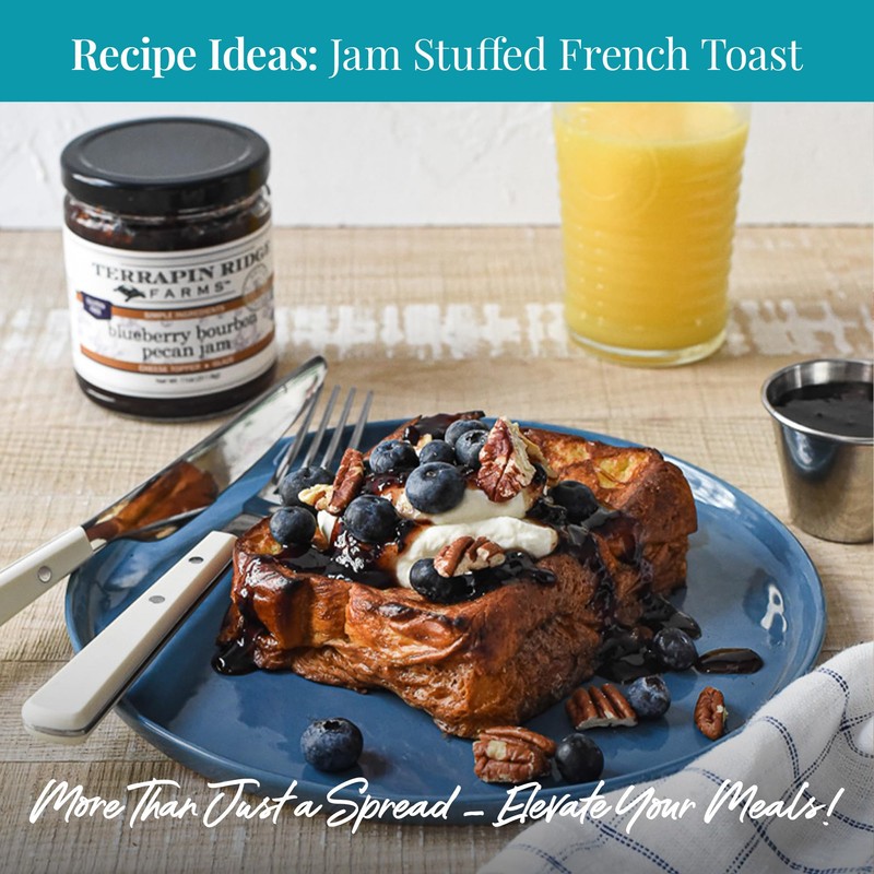 Terrapin Ridge Farms Blueberry Bourbon Pecan Jam - Sweet &