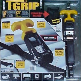 Ratchet 4PC tie down with storage bag