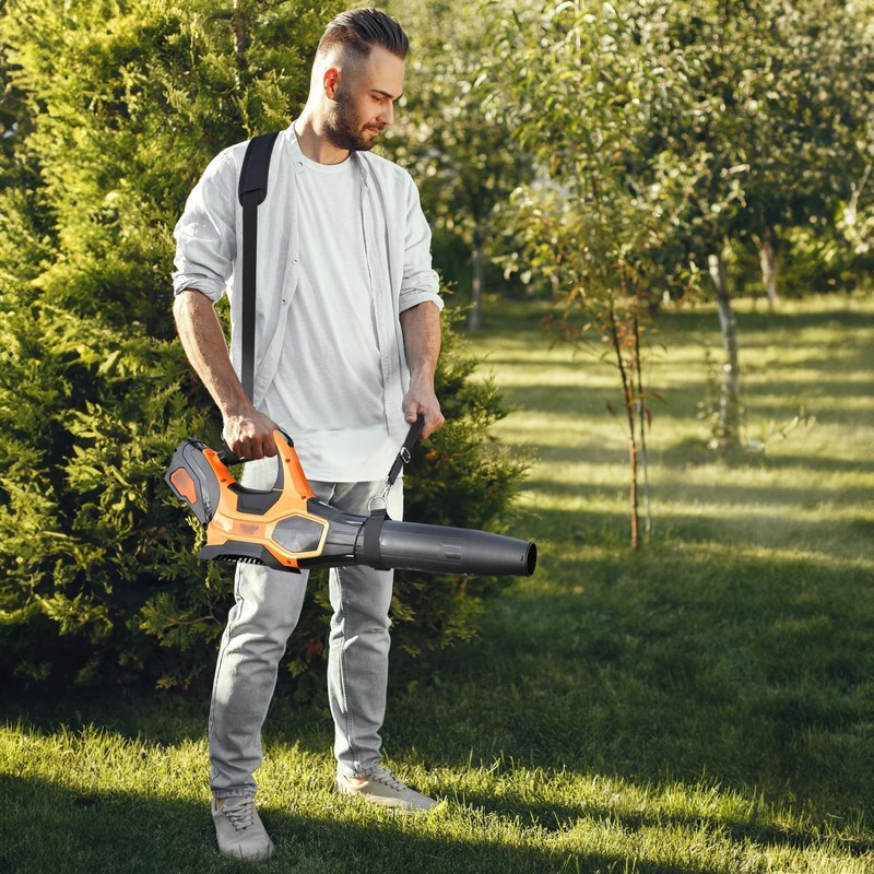 Universal Shoulder Strap for Blower Device, Padded Carry Strap with