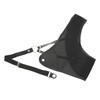 Archery Chest Guard Black PET And Cowhide Hunting Chest Protector