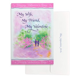 Blue Mountain Arts Greeting Card “My Wife, My Friend, My Valentine” Is a Sweet and Sentimental Valentine’s Day Card for a Wonderful Life Partner (VBM612)