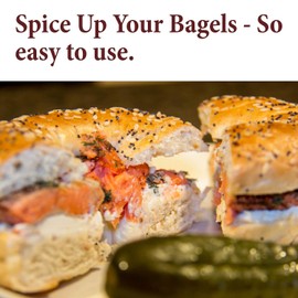 The Spice Way Everything Bagel Seasoning - (8 oz)- a flavorful all-purpose mix of sesame seed, garlic, and onion