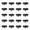 LT Easiyl 100PCS Micro Switch 3-Pin Hinge Lever Switch 1.8x1.8x0.6mm