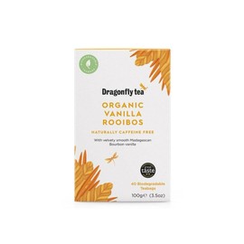 Dragonfly Tea New Dragonfly Tea Natural Vanilla Rooibos Tea 40 bags