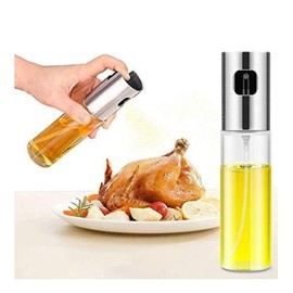 KOKSI Refillable Oil Sprayer Bottle for Cooking, Baking, BBQ, Salad, Grilling, 100 ml, Gold