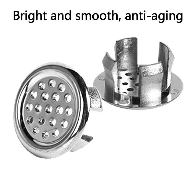 VZU Sink Overflow Ring, Round Overflow Hole Cover, Bath Overflow