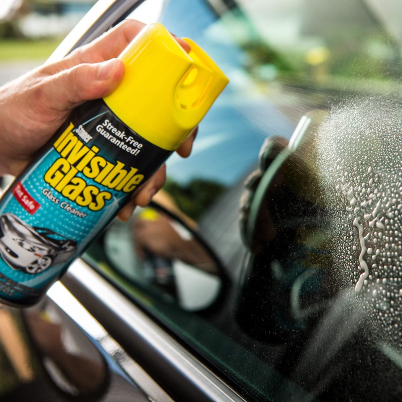 Invisible Glass 91163-4PK Premium Aerosol Glass and Window Cleaner for