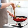 OVENTE Electric Countertop Single Burner, 1000W Cooktop with 6" Stainless