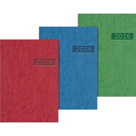 BRUNNEN Taschenkalender Mod. 712 2026 | A7, Karton, sortiert