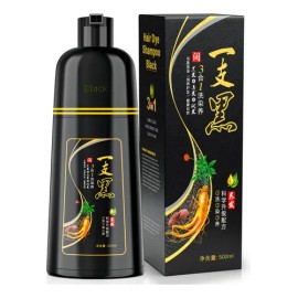 Kaisasa Shampoo Cubre Canas Tinte Instantaneo Para Canas，shampoo cubre canas，shampoo de jengibre，champu tinte，champu tinte，chao canas，shampoo natural，