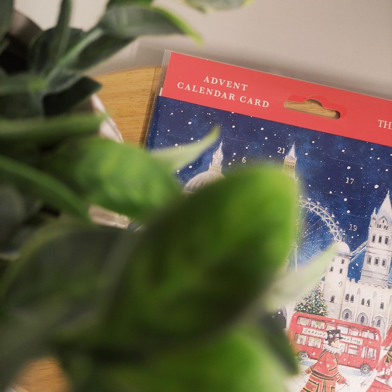 The Art File - Advent Card - London Sleigh Advent