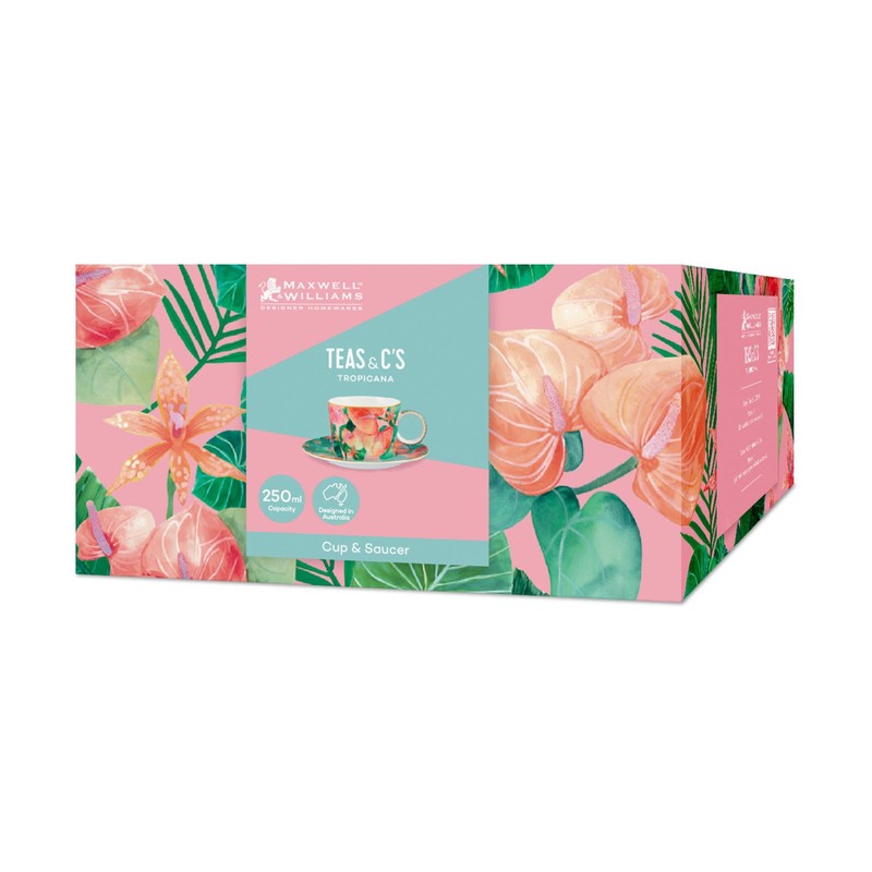 Maxwell & Williams Teas & C's Tropicana Cup & Saucer