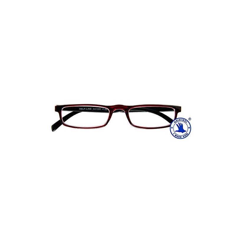 I NEED YOU HALF-LINE G31300 Plastic Glasses with Spring Technology,
