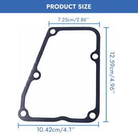 4 Pcs Rocker Case Cover Gasket Set 11061-1285 11061-7083 Valve Cover Gaskets for Kawasaki FR541 FR600 FR651 FR541V FR600V FR651V FR691V FR730V FS730V FX481V FX541V FX600V FX651V FX691V FX730V