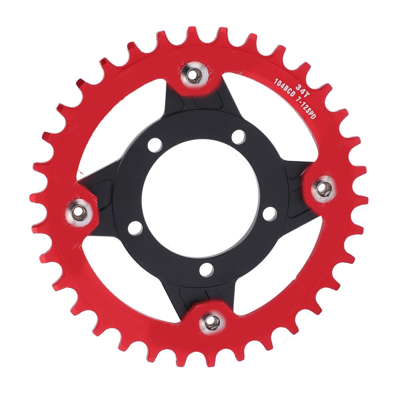 104BCD Sprocket Adapter 34T Positive Negative Tooth Plate with Conversion