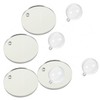 MERRYHAPY 4Pcs Double Sided Betta Fish Mirrors Fish Tank Decor