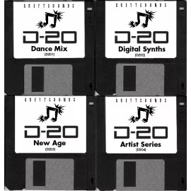 Roland D-20 / D20 Set of synth patches - Electronic Delivery