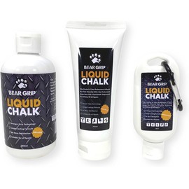 BEAR GRIP - LIQUID CHALK (CHOOSE between the two Sizes 50 ml or 250 ml) | Sports Chalk | Sweat Free Hands | Crossfit | Weightlifting | Powerlifting | Rock Climbing | Bodybuilding (50ml)