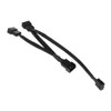Phobya 4Pin PWM to 3x 4Pin PWM extension 40cm -