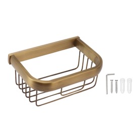 Wall Mount Tissue Holder Innovative Vintage Brass Bathroom Toilet Paper Holder for Kitchen Living Room Bathroom