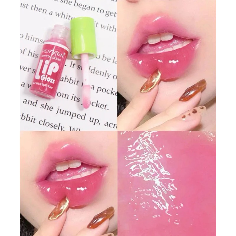 Set De Cuidado Labial Hidratante Glossy Liquid Lip Oil Gloss