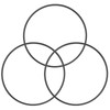 Water Filter O-Ring, 3 Pack for Pentair Pentek Big Blue