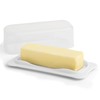 Signoraware Butter Dish with Lid -Butter Keeper Container with Clear