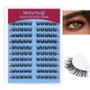 Mayhug Natural Lash Clusters Left&Right 120pcs Eyelash Clusters D Curl
