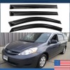 Geartronics 4PCS For 2004-2009 Toyota Sienna Acrylic Window Visor Rain
