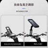 Bike Phone Holder Shock Absorbing Device Black Waterproof Fixed Rainproof