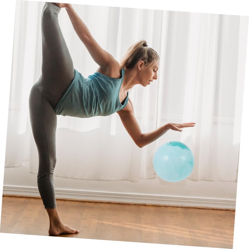 WOONEKY 25cm Small Exercise Ball for Pilates Yoga Portable Ball