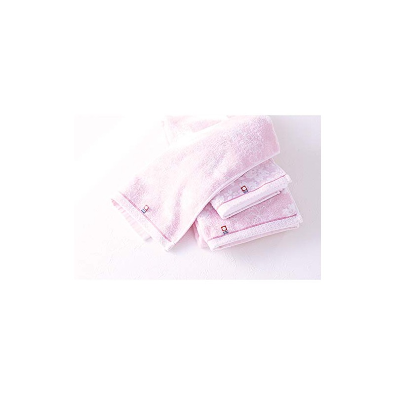 Imabari Towel, Saki Cherry Blossom Bath Towel, 1 Piece Gift