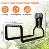 UPCERA Hose Holder Stand Wall Mount, 2Pcs Heavy Duty Garden