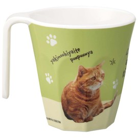 Skater Melamine Tumbler with Handle, 10.1 fl oz (300 ml), Chataro and Kinako MTH3-A