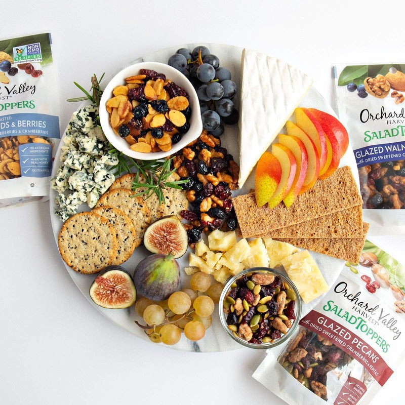 Orchard Valley Harvest Glazed Pecans Salad Toppers, 0.85 Ounce Bags